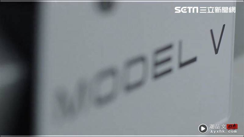 鸿海旗下首台电动皮卡Model V。（图／翻摄自鸿海脸书）